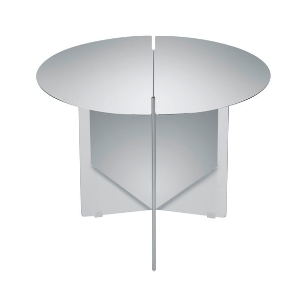 Rozsdamentes acél kerek tárolóasztal ø 50 cm Oru – Blomus-image-3