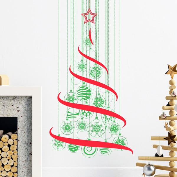 Christmas Air karácsonyi matrica, 115 x 60 cm - Ambiance
