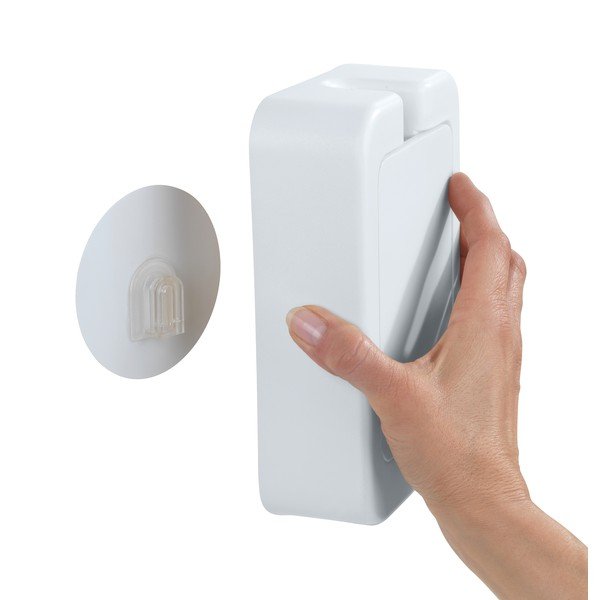 Osimo fehér falra szerelhető WC-kefe - Wenko-image-3