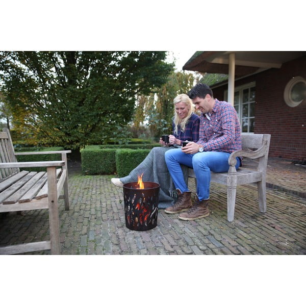 Fire fém tűzrakóhely, ⌀ 32 cm - Esschert Design-image-1