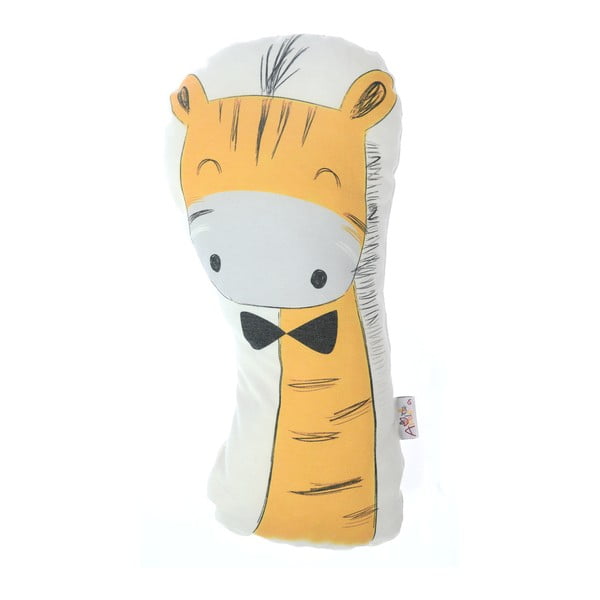 Pillow Toy Giraffe pamut keverék gyerekpárna, 17 x 34 cm - Mike & Co. NEW YORK