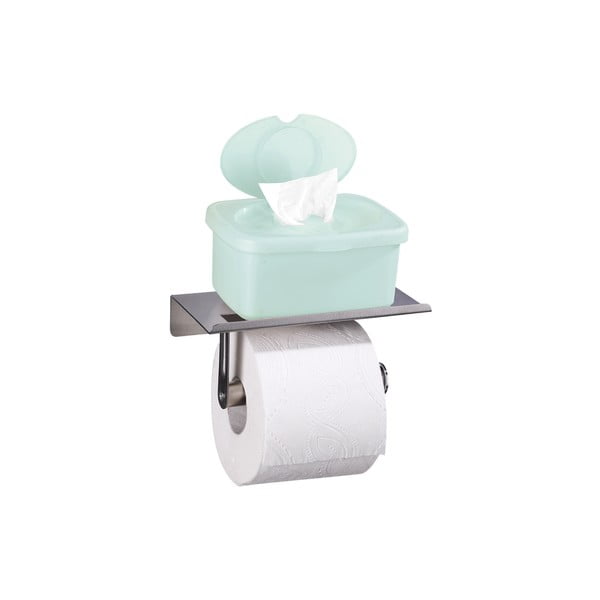 Öntapadós rozsdamentes acél WC-papír tartó - Maximex-image-2