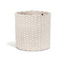 Textil tárolókosár ø 40x40 cm Peach Skin Round XL – Bigso