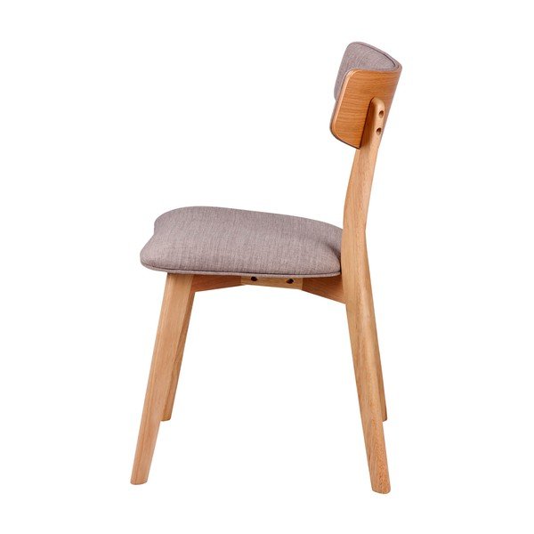 Anais 2 db-os világos szürke étkezőszék készlet - sømcasa-image-3