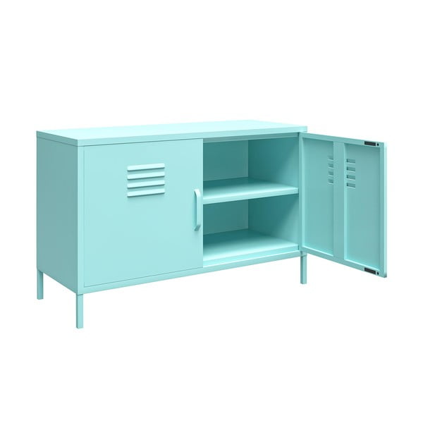 Cache világoskék fém szekrény, 100 x 64 cm - Novogratz-image-4