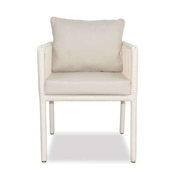 Bézs műrattan nyolcszemélyes kerti étkezőgarnitúra Vera 200 – Floriane Garden-image-2