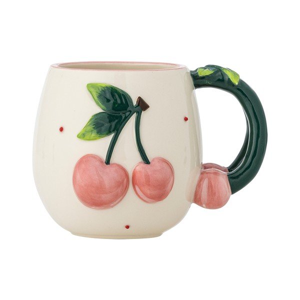 Krémszínű kerámia bögre 420 ml Berrie – Bloomingville