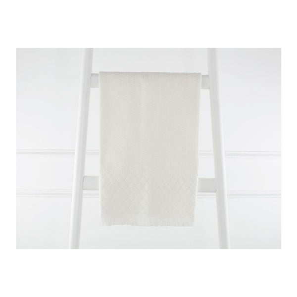 Simple fehér pamut törölköző, 50 x 80 cm - Madame Coco