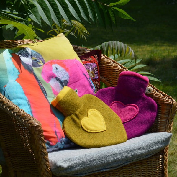 Rózsaszín melegvizes palack 1 l – Hugo Frosch-image-1