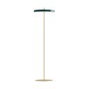 Sötétzöld LED dimmelhető állólámpa fém búrával (magasság 151 cm) Asteria Floor – UMAGE