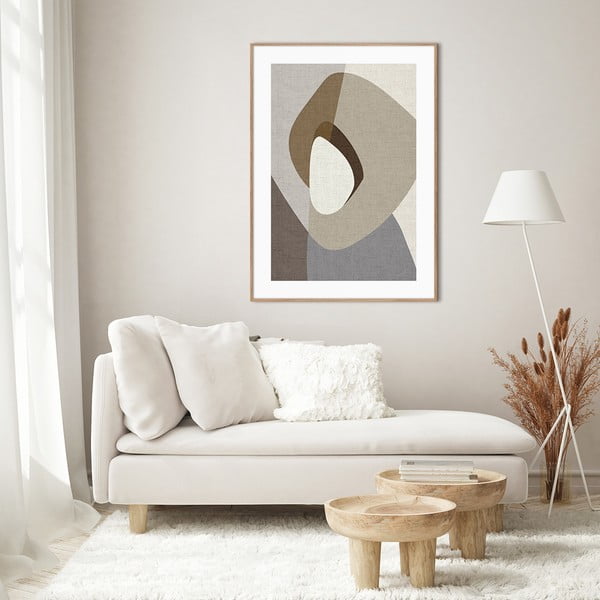 Kép 50x70 cm Picasa Greige – Malerifabrikken-image-1