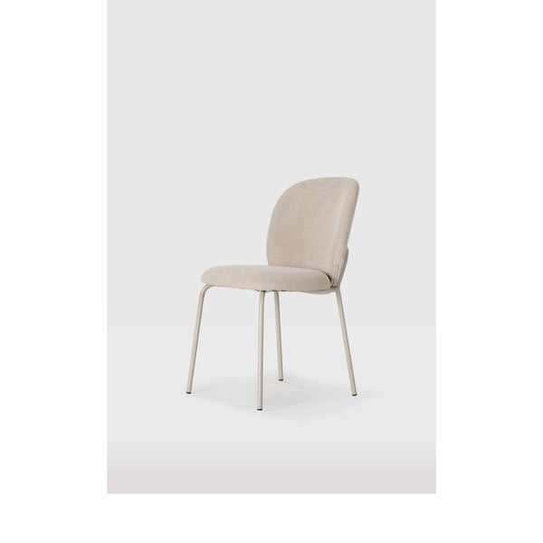 Krémszínű étkezőszék szett 4 db-os Daia – Marckeric-image-1