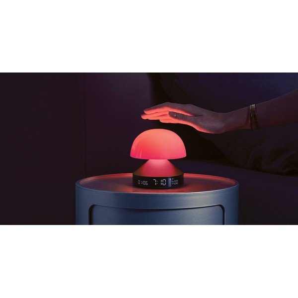 Digitális asztali ébresztőóra ø 11 cm Mina Sunrise – Lexon-image-1