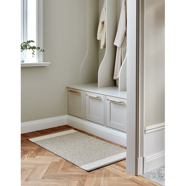 Bézs kültéri-beltéri futószőnyeg 70x300 cm Edit Mud Vanilla – Pappelina-image-1