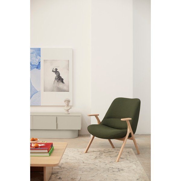 Sötétzöld fotel Dins – Teulat-image-1