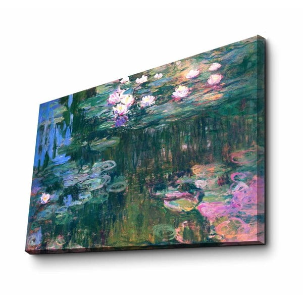 Fali vászon kép Claude Monet másolat, 45 x 70 cm-image-2