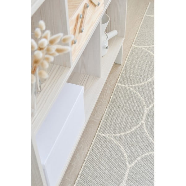 Krémszínű kültéri-beltéri futószőnyeg 70x200 cm Boo Linen – Pappelina-image-4