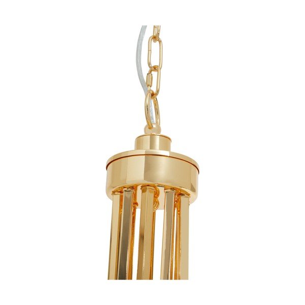 Aranyszínű fém függőlámpa Glamour – Premier Housewares-image-4