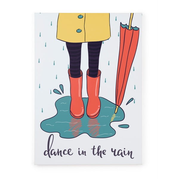 Dance In The Rain vászonkép, 70 x 50 cm - Tanuki
