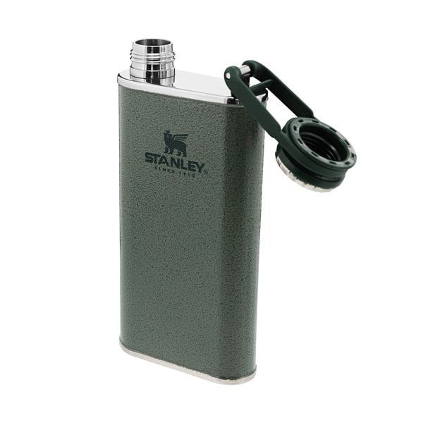 Zöld rozsdamentes acél laposüveg 230 ml Easy-Fill Wide Mouth Flask Hammer Tone Green – Stanley-image-3