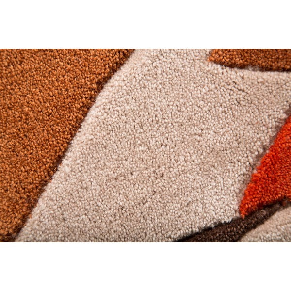 Splinter narancssárga szőnyeg, 160 x 220 cm - Flair Rugs-image-1