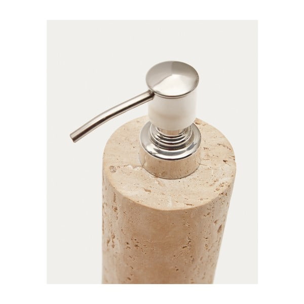 Bézs kő szappanadagoló Macre – Kave Home-image-3