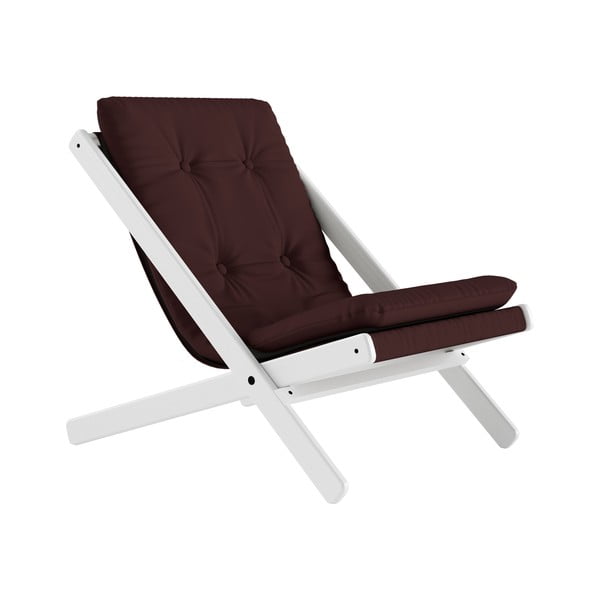 Boogie White/Brown összecsukható fotel - Karup Design