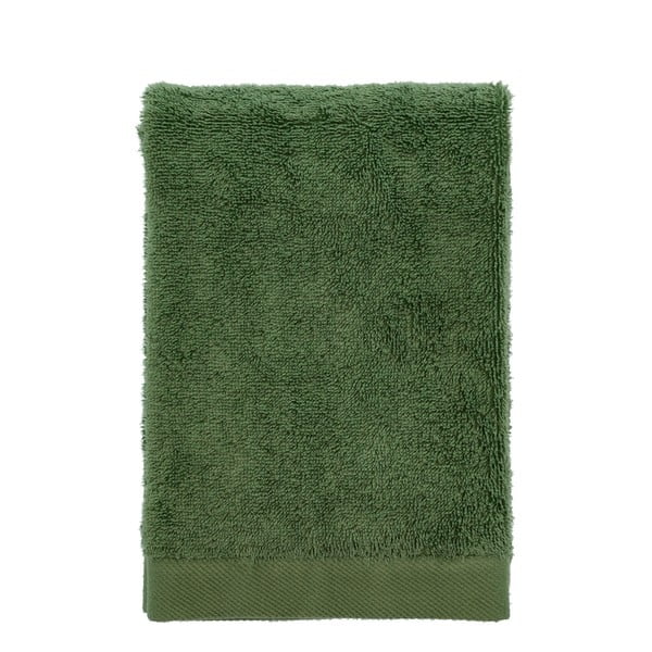 Zöld organikus pamut törölköző 50x100 cm Comfort Organic – Södahl