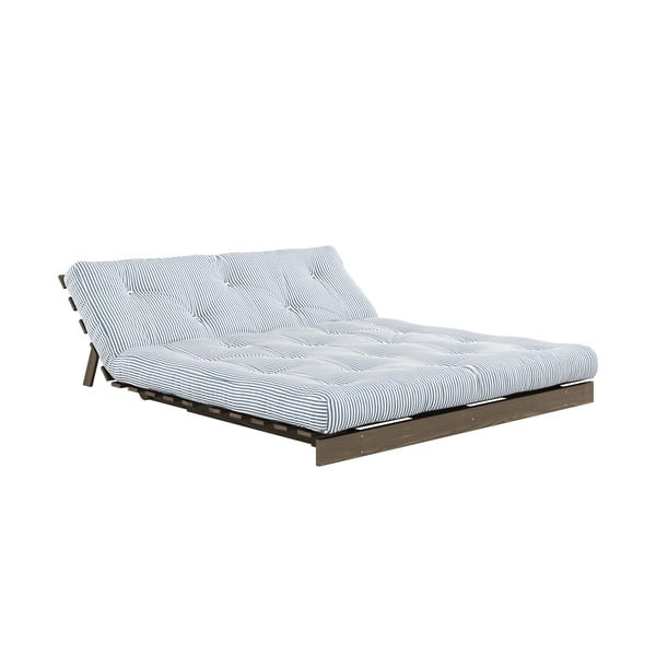 Fehér/világoskék kanapé 160 cm Roots - Karup Design-image-4