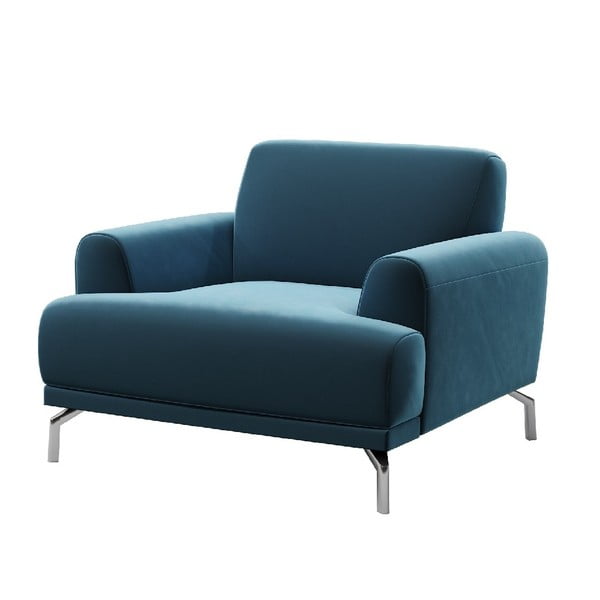 Puzo kék bársonyfotel - MESONICA-image-2