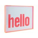 Kép 41x31 cm Hello  – PT LIVING