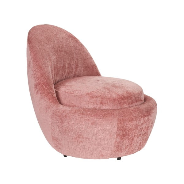 Rózsaszín fotel Nash – White Label