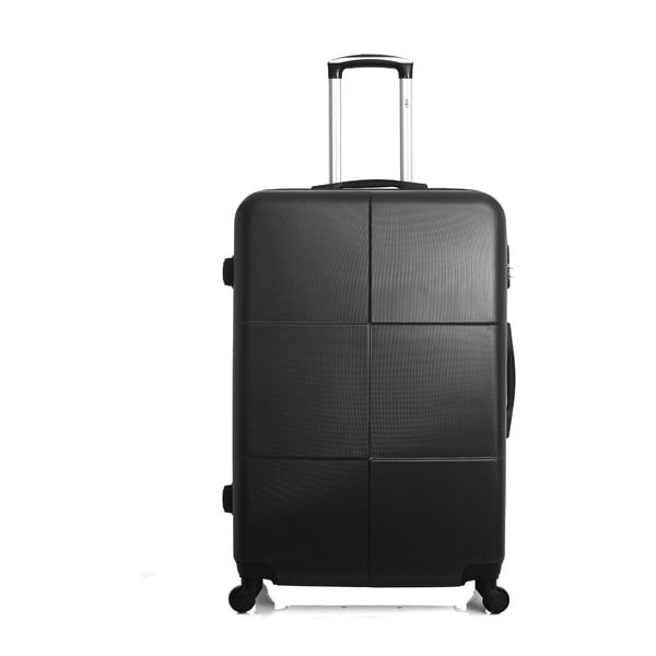 Coronado fekete gurulós bőrönd, 91 l - Hero