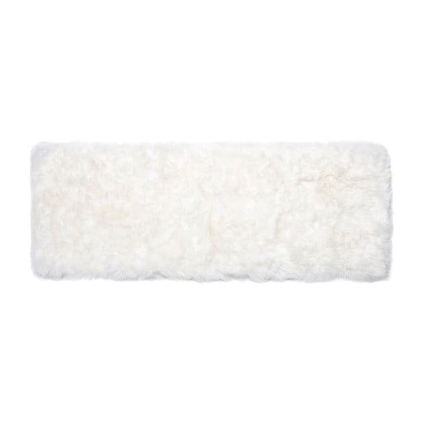 Zealand Long fehér bárányszőrme szőnyeg, 190 x 70 cm - Royal Dream