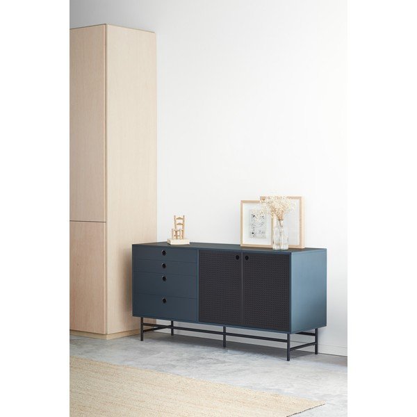 Punto fekete-kék komód, szélesség 150 cm - Teulat-image-3