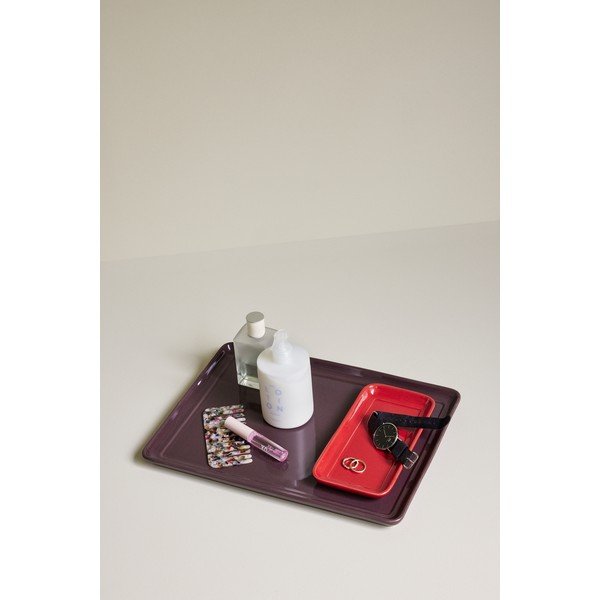 Kerámia dekoratív tálca szett 2 db-os 35x26 cm Amare – Hübsch-image-1