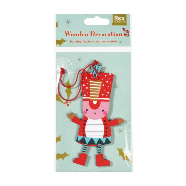 Karácsonyfadísz 23,5 cm Soldier – Rex London-image-2