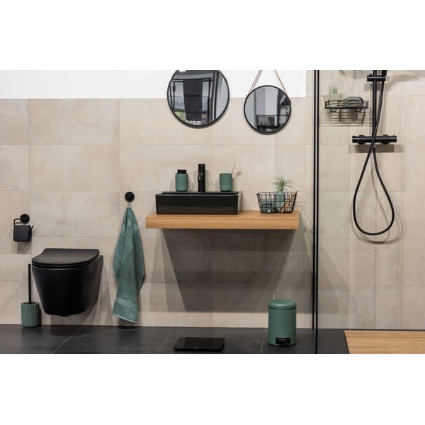 Belluno zöld kerámia fogkefetartó pohár - Wenko-image-4