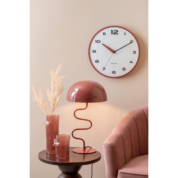 Rózsaszín üveg váza (magasság 27 cm) Bird On Branch – PT LIVING-image-1