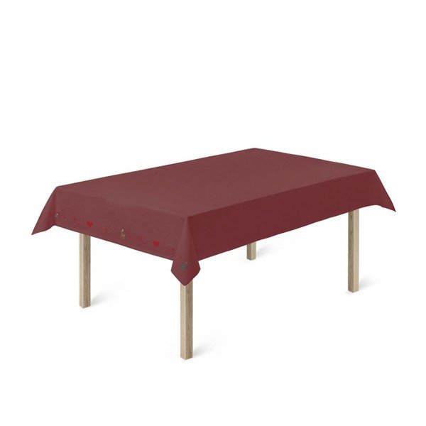 Pamutkeverék asztalterítő karácsonyi mintával 150x270 cm Christmas Fable – JUNA