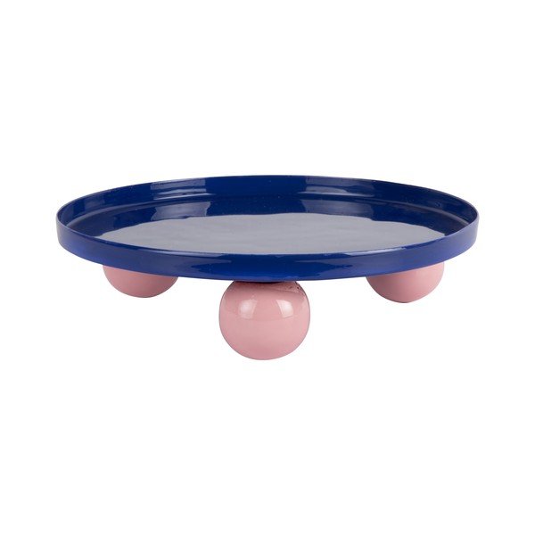 Fém dekoratív tálca ø 25 cm Double Funky – PT LIVING