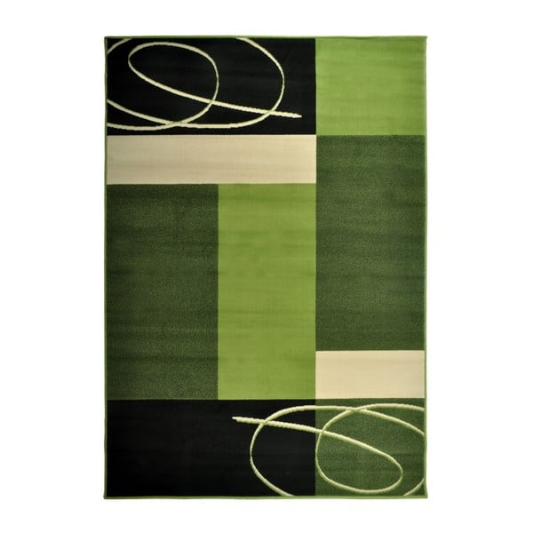 Prime Pile zöld szőnyeg, 80 x 200 cm - Hanse Home