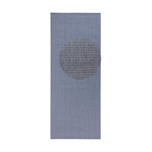 Match kék kültéri futószőnyeg, 80 x 200 cm - Bougari
