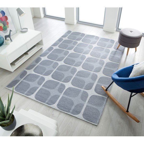 Mesh szürke szőnyeg, 160 x 230 cm - Flair Rugs-image-4