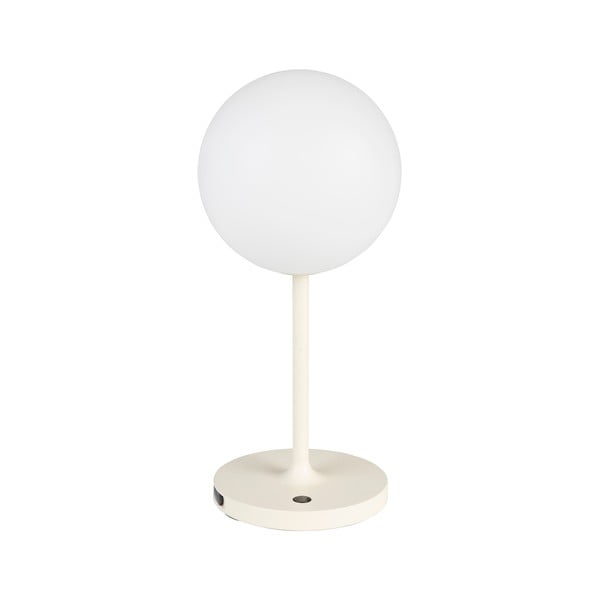 Krémszínű dimmelhető asztali lámpa (magasság 33 cm) Hub – White Label