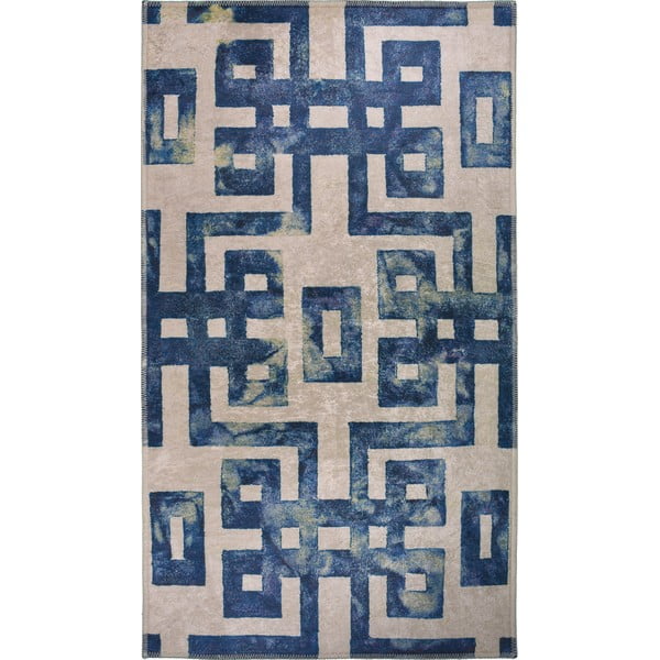 Kék-bézs szőnyeg 180x120 cm - Vitaus