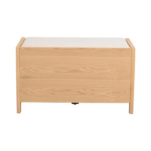 Natúr színű pad Hillmond – Rowico-image-4