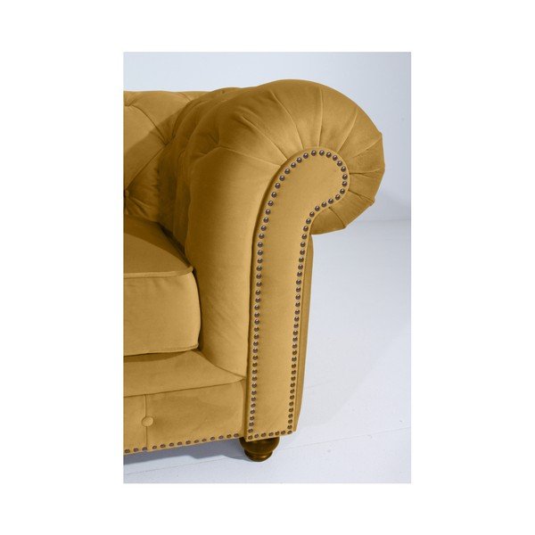 Orleans Velvet sárga fotel - Max Winzer-image-2