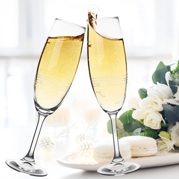 Pezsgőspohár szett 2 db-os 220 ml – Orion-image-1
