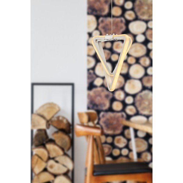 Fehér fém LED függőlámpa ø 20 cm Baris – Squid Lighting-image-1